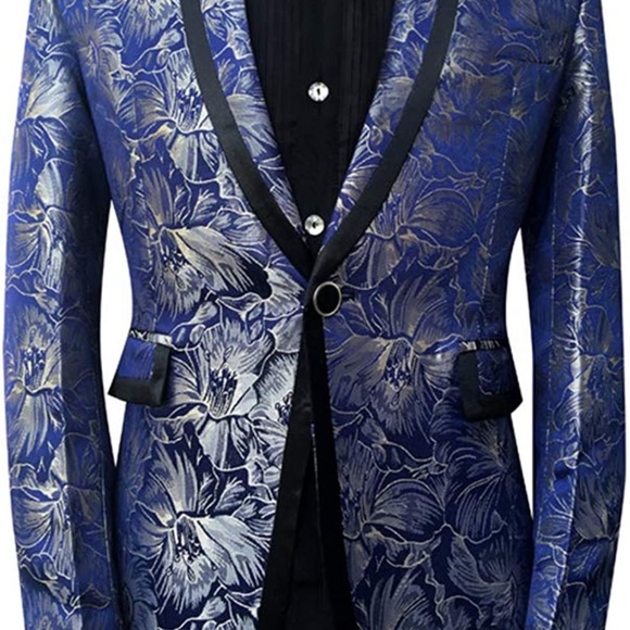 Boys 2 piece suit. Size 150. Purchased on Amazon. Please see size chart. - Picture 4 of 5